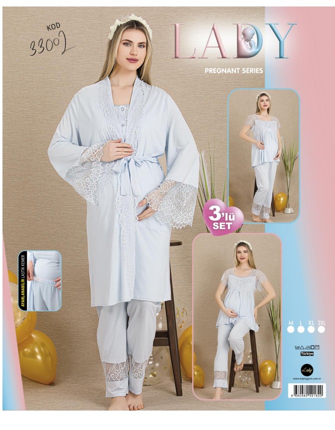 Hamile & Lohusa 3lü Set Takım