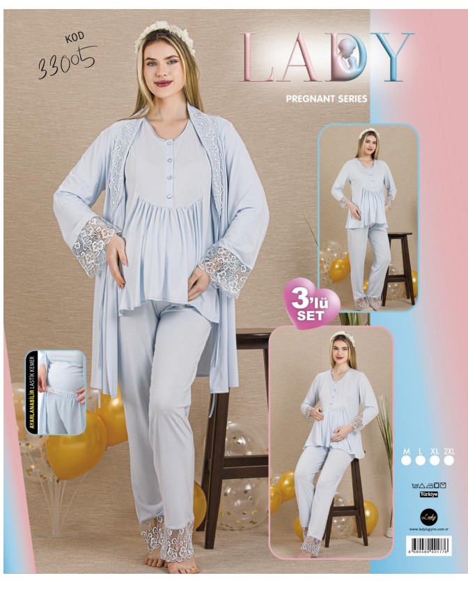 Hamile & Lohusa 3lü Set Takım