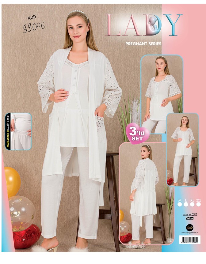 Hamile & Lohusa 3lü Set Takım