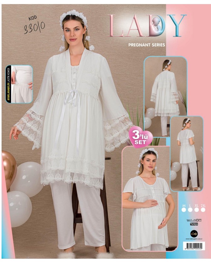 Hamile & Lohusa 3lü Set Takım