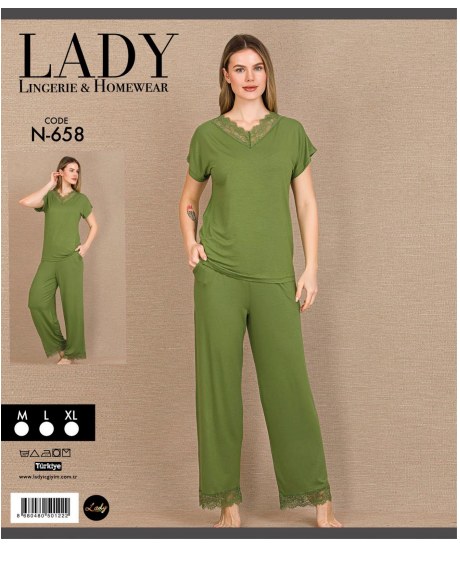 Kısa Kol Pijama Takımı