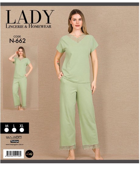 Kısa Kol Pijama Takımı