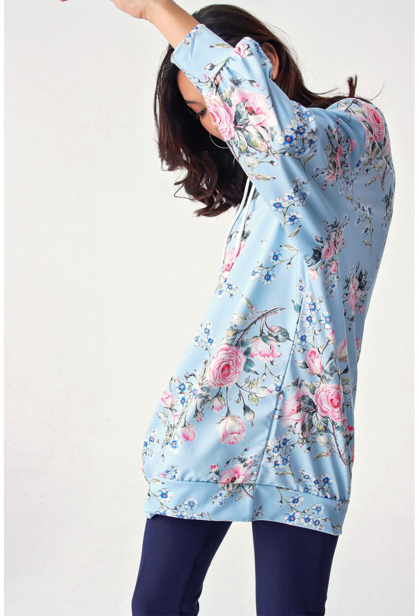 4125 Oversize Sweat Elbise