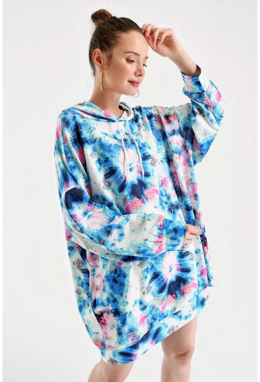 4125 Oversize Sweat Elbise