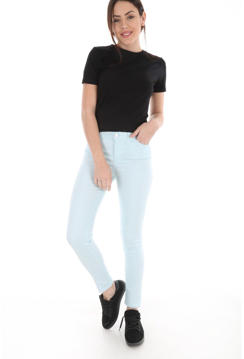 6323 Büyük Beden Gabardin Pantolon