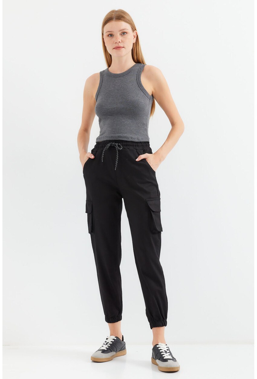 6667 Kargo Cepli Jogger Pantolon