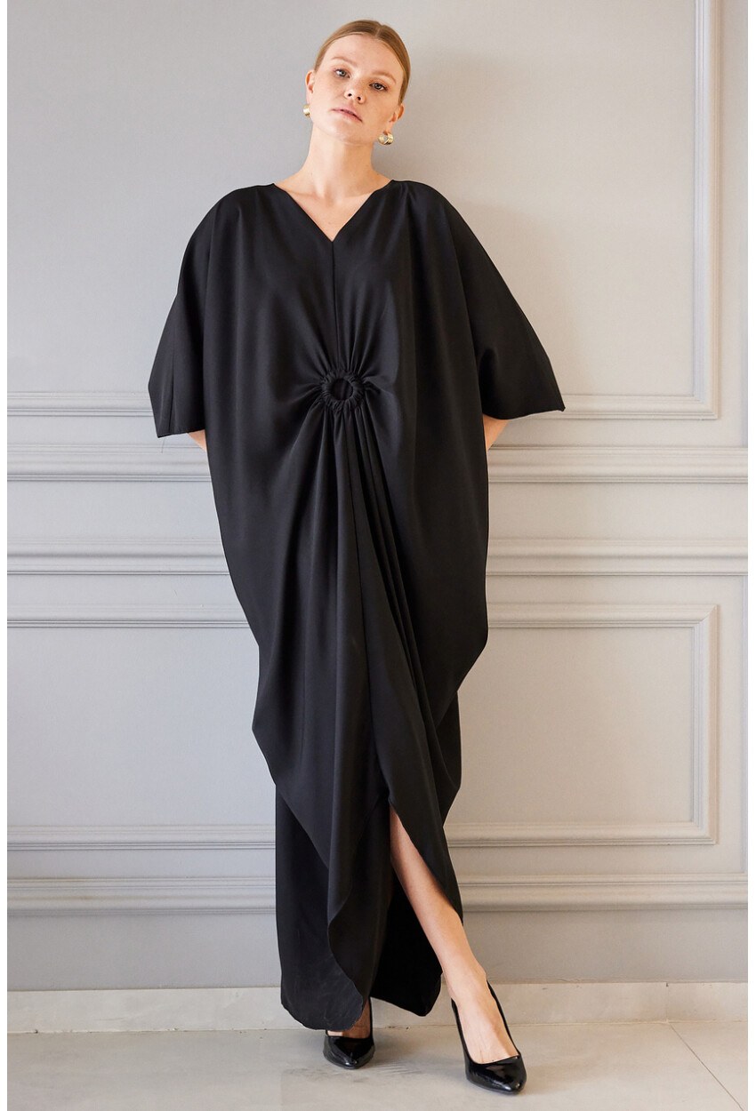 2487 Geniş Kalıp Oversize Elbise