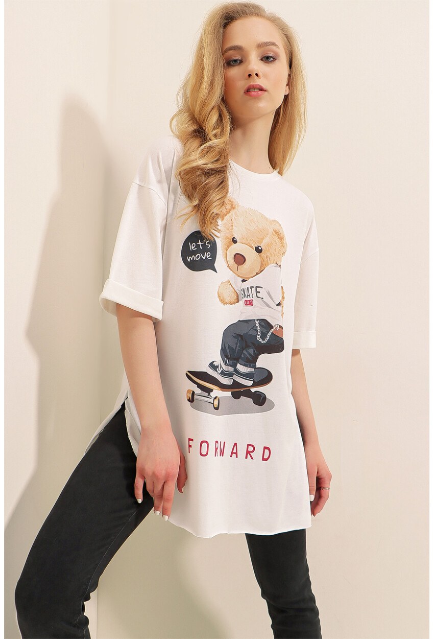 4330 Baskılı T-Shirt