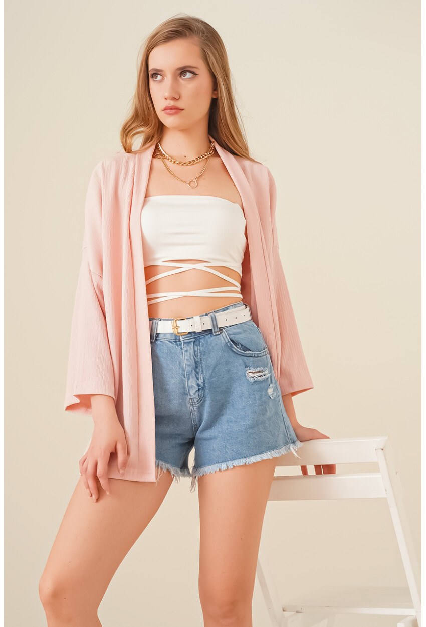 5862 Örme Kimono
