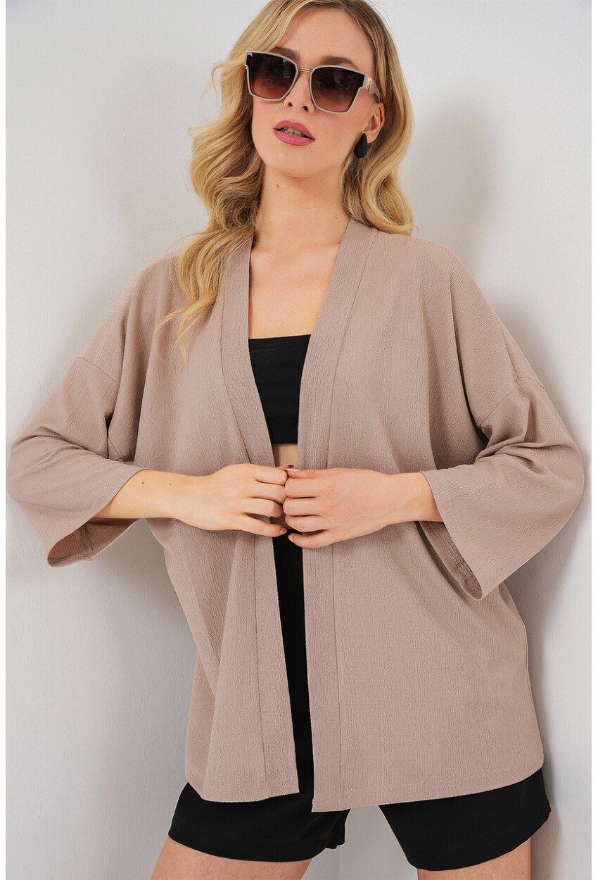 5862 Örme Kimono