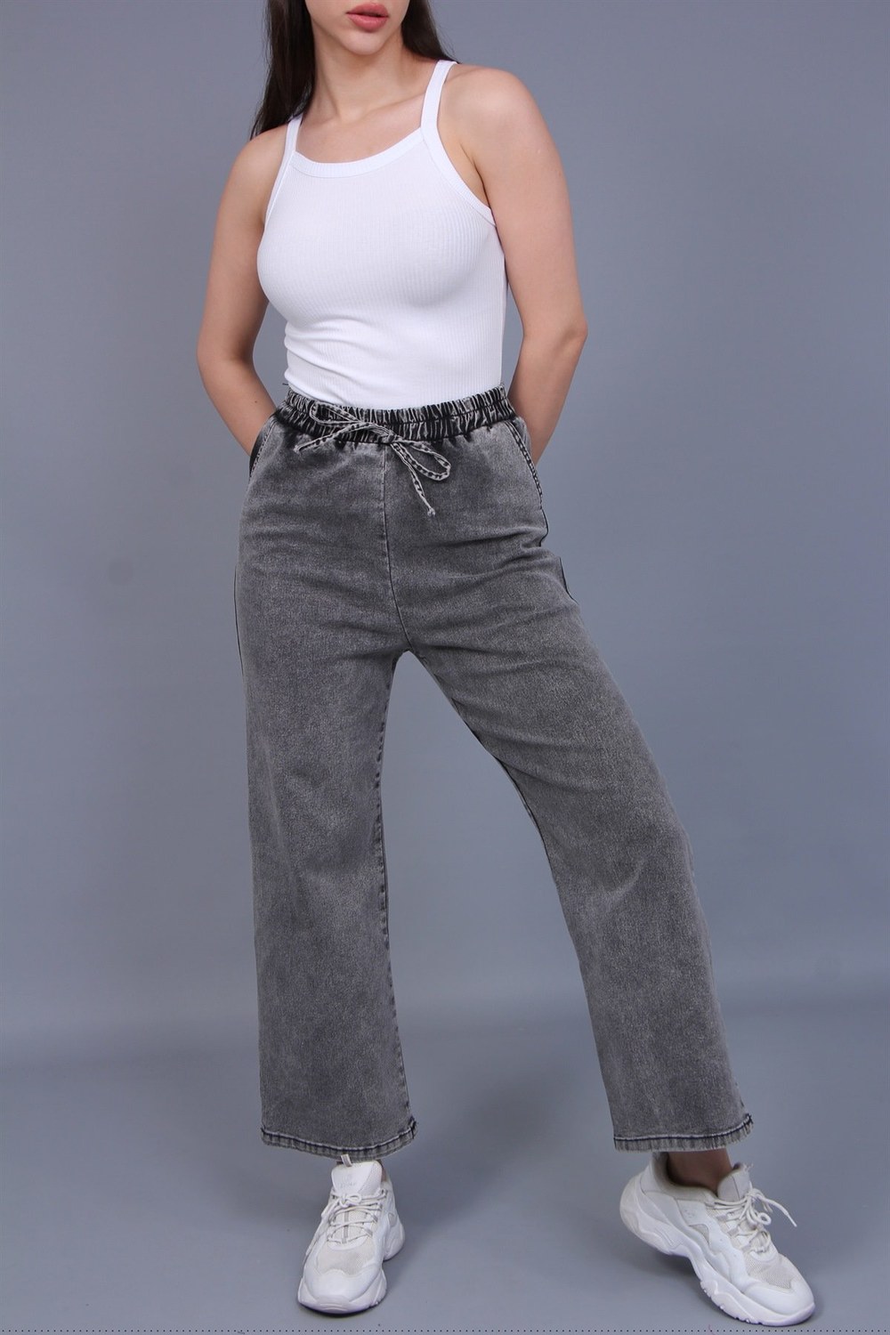 Beli Lastikli Pantolon