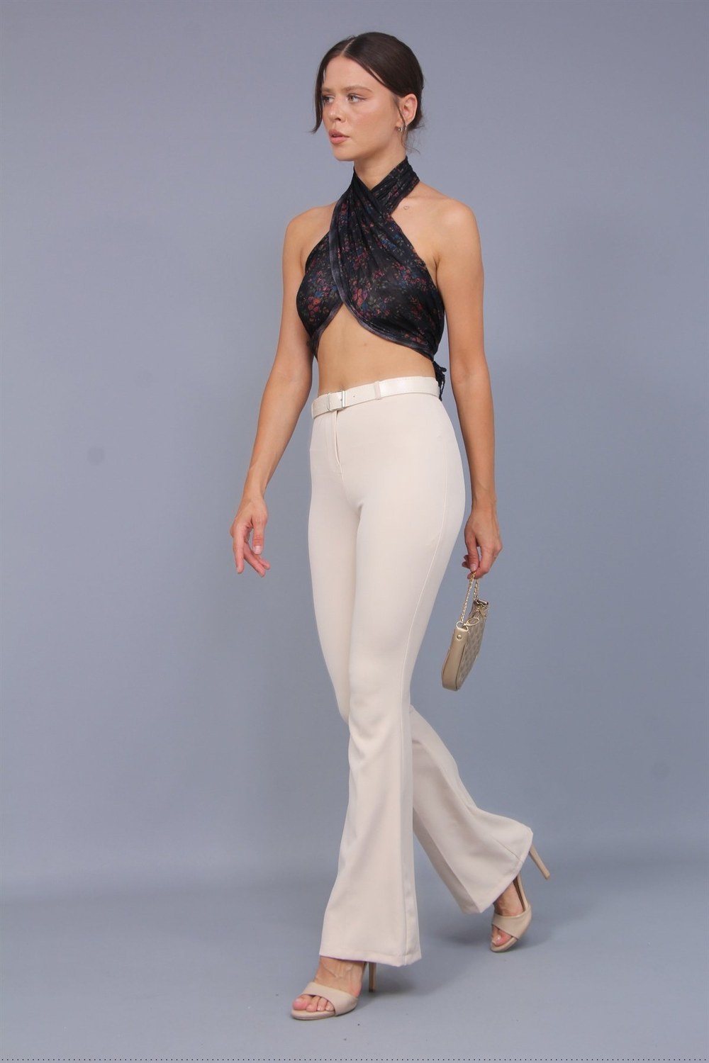 Kemerli Pantolon