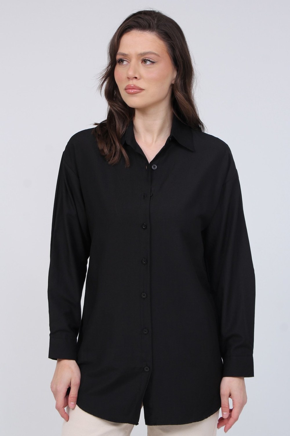 Poplin Tunik Gömlek
