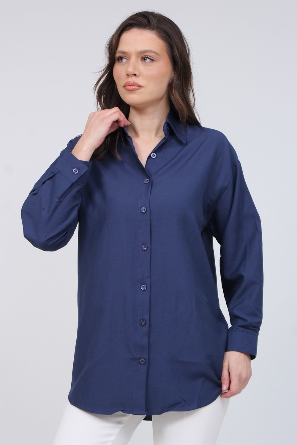 Poplin Tunik Gömlek