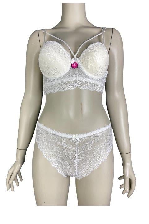 Ecem Yıldız 7510 Bralet Dolgulu 2 Li Takım Ekru
