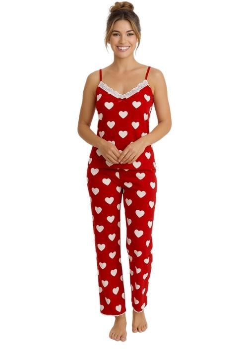 Milan İp Askılı Kadın Pijama Takımı