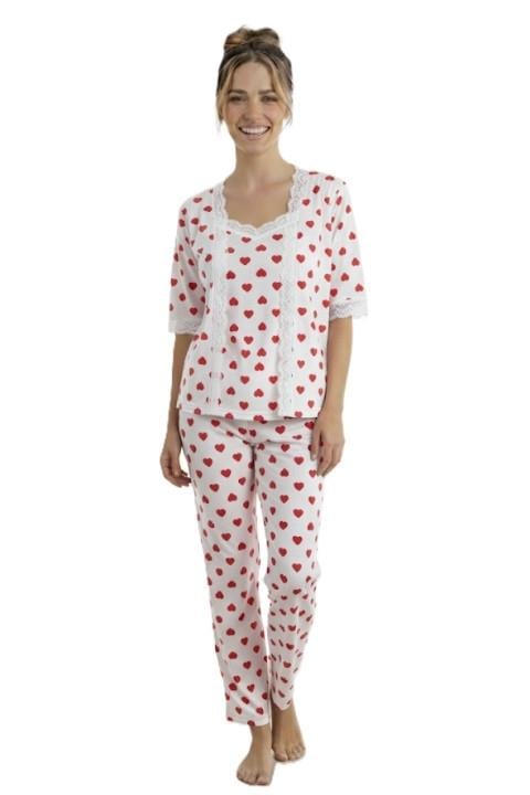 Kadın Üçlü Pijama Takımı