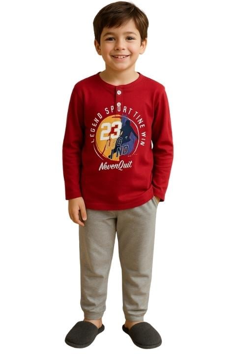 Erkek Çocuk Pijama Takımı