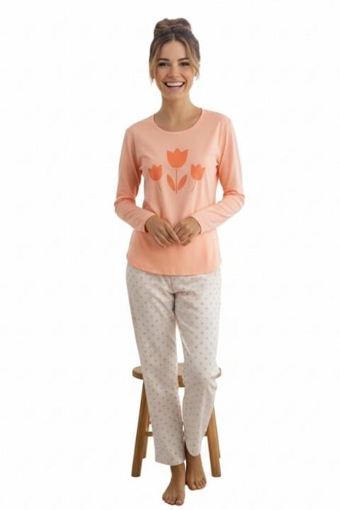 Uzun Kol Kadın Pijama