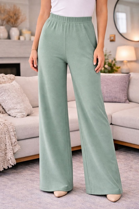 Kaşkorşe Pantolon - Su Yeşili