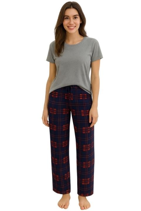 Kadın Süet Pijama Altı