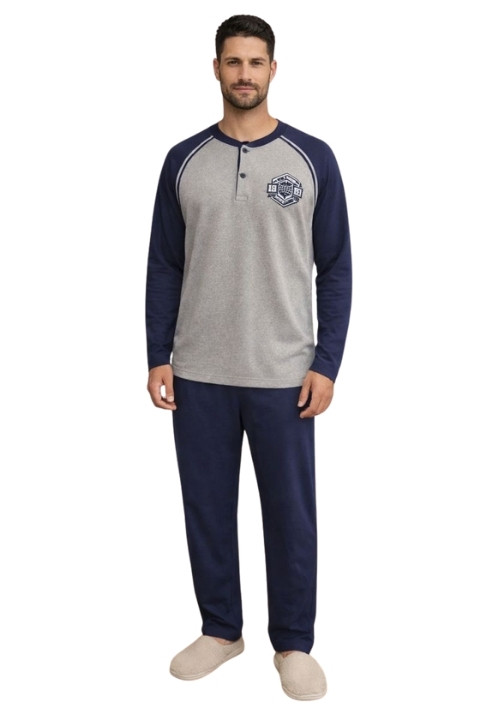 Erkek Uzun Kol Süprem Pijama Takım 915 Hfz