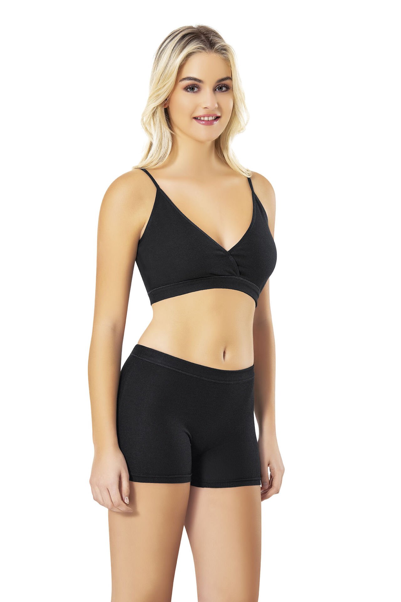 Kota 4512 Bayan Modal Kaşkorse Bikinili Pedli Büstiyer Takım 6'lı