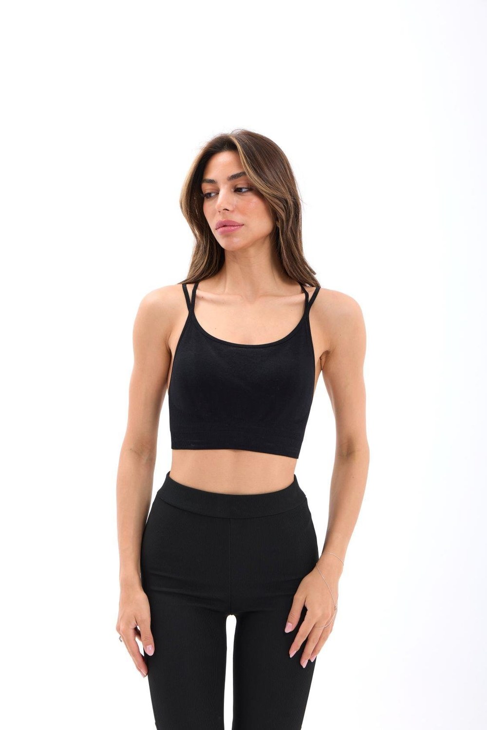 15354 Astarlı Bra-Siyah