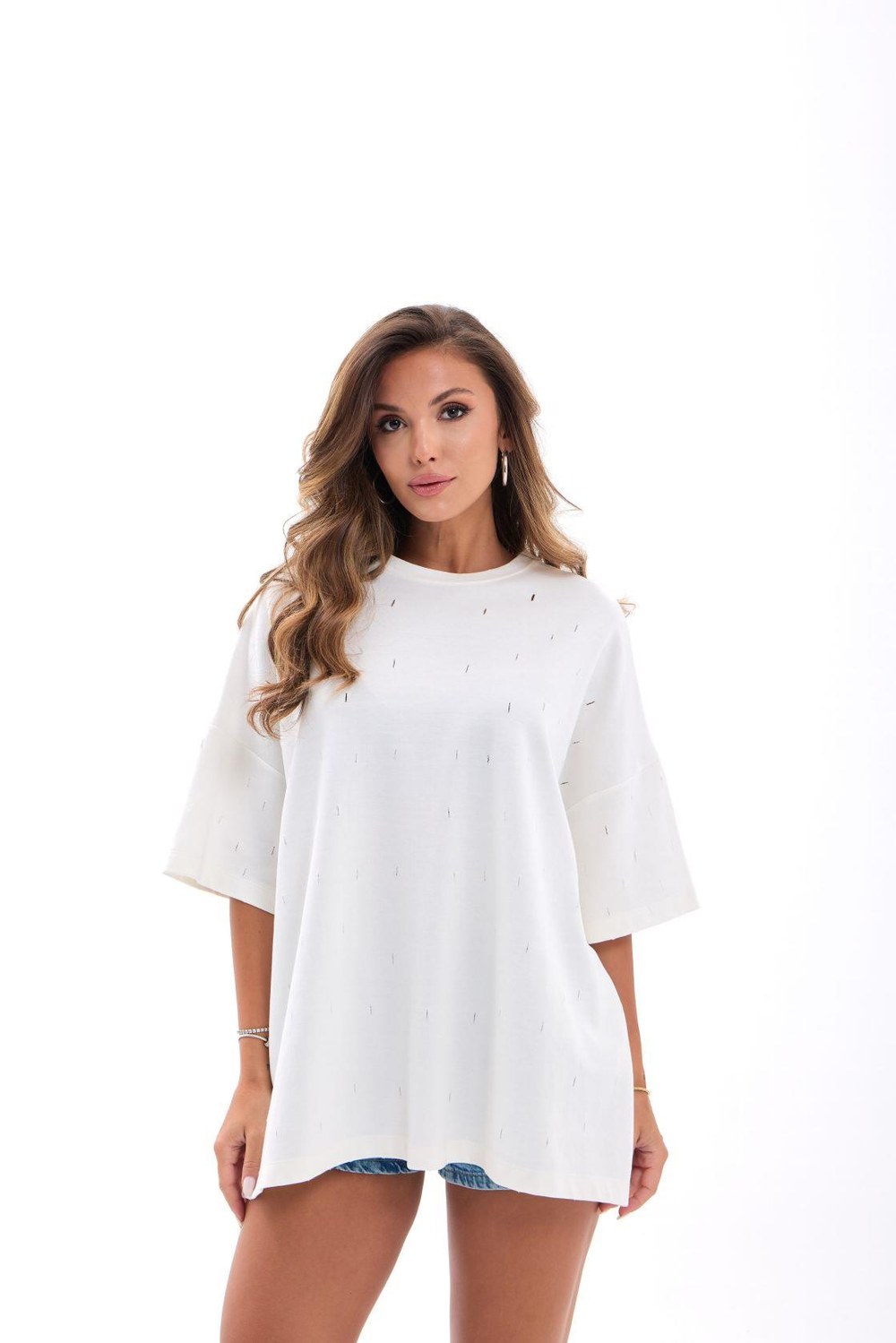 7169 T-Shirt-Beyaz