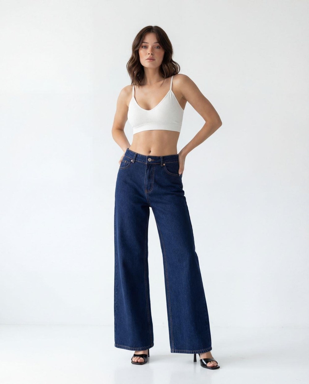 7497 Kot Pantolon-Dark Blue
