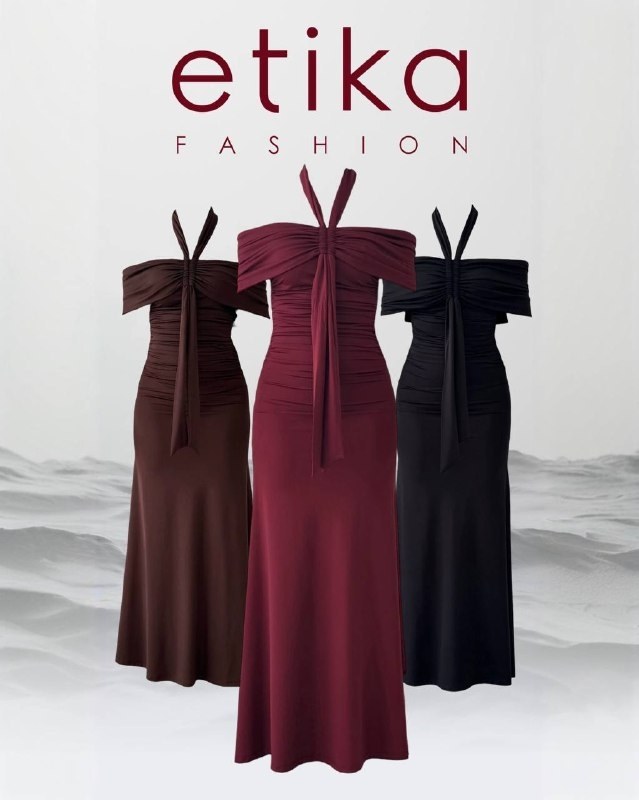 Selen Straplez Elbise ETK-00829-bordo