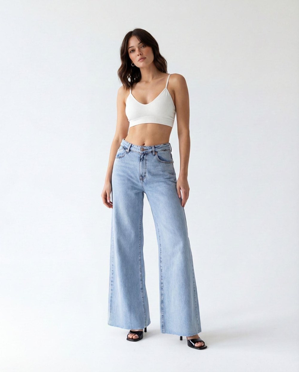 7350 Kot Pantolon-Light Blue