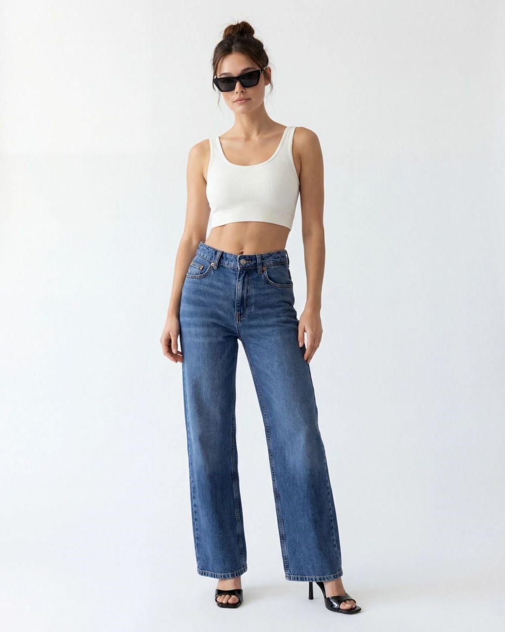 7618 Kot Pantolon-Blue