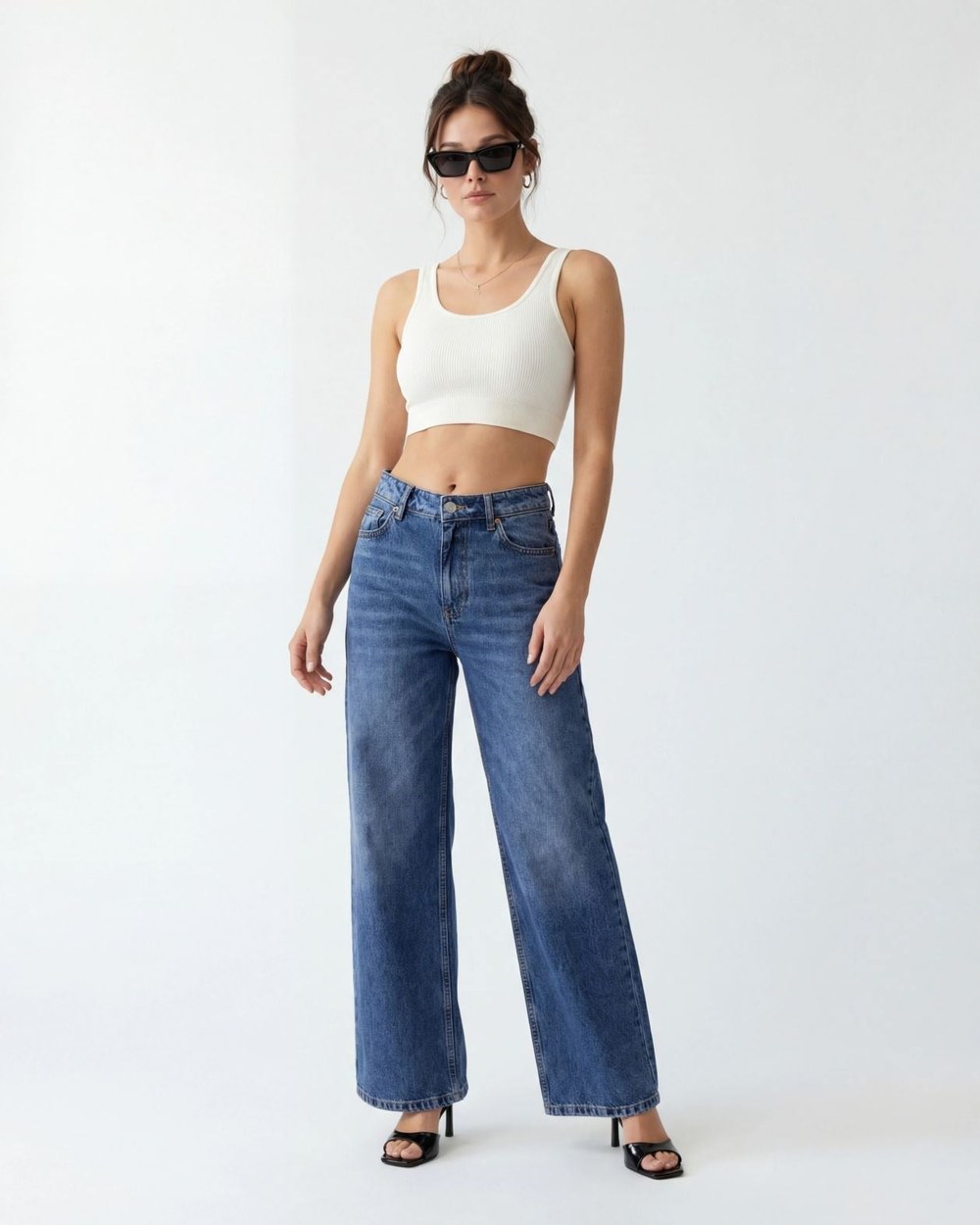 7440 Kot Pantolon-Blue