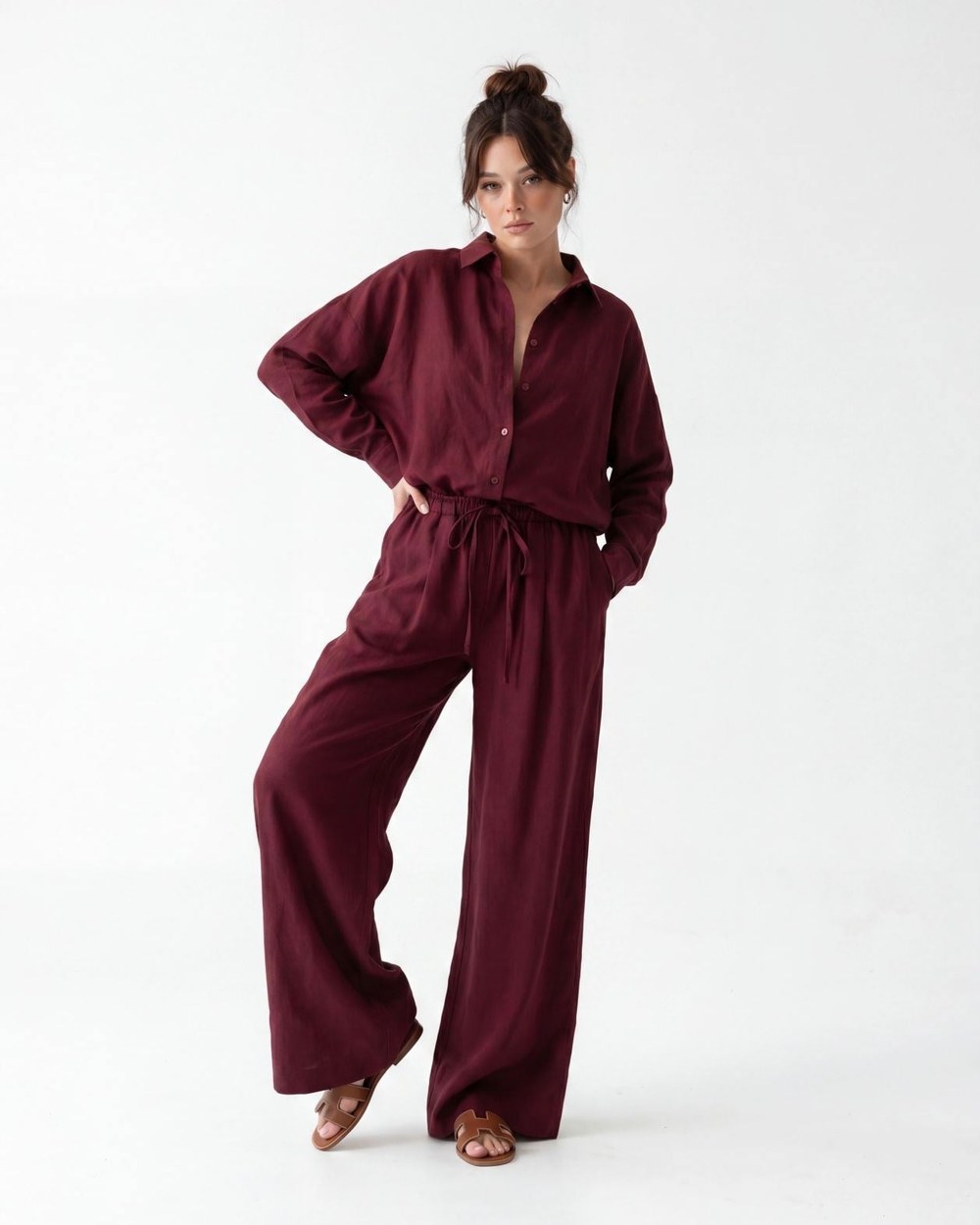 7121 Takım-Bordo