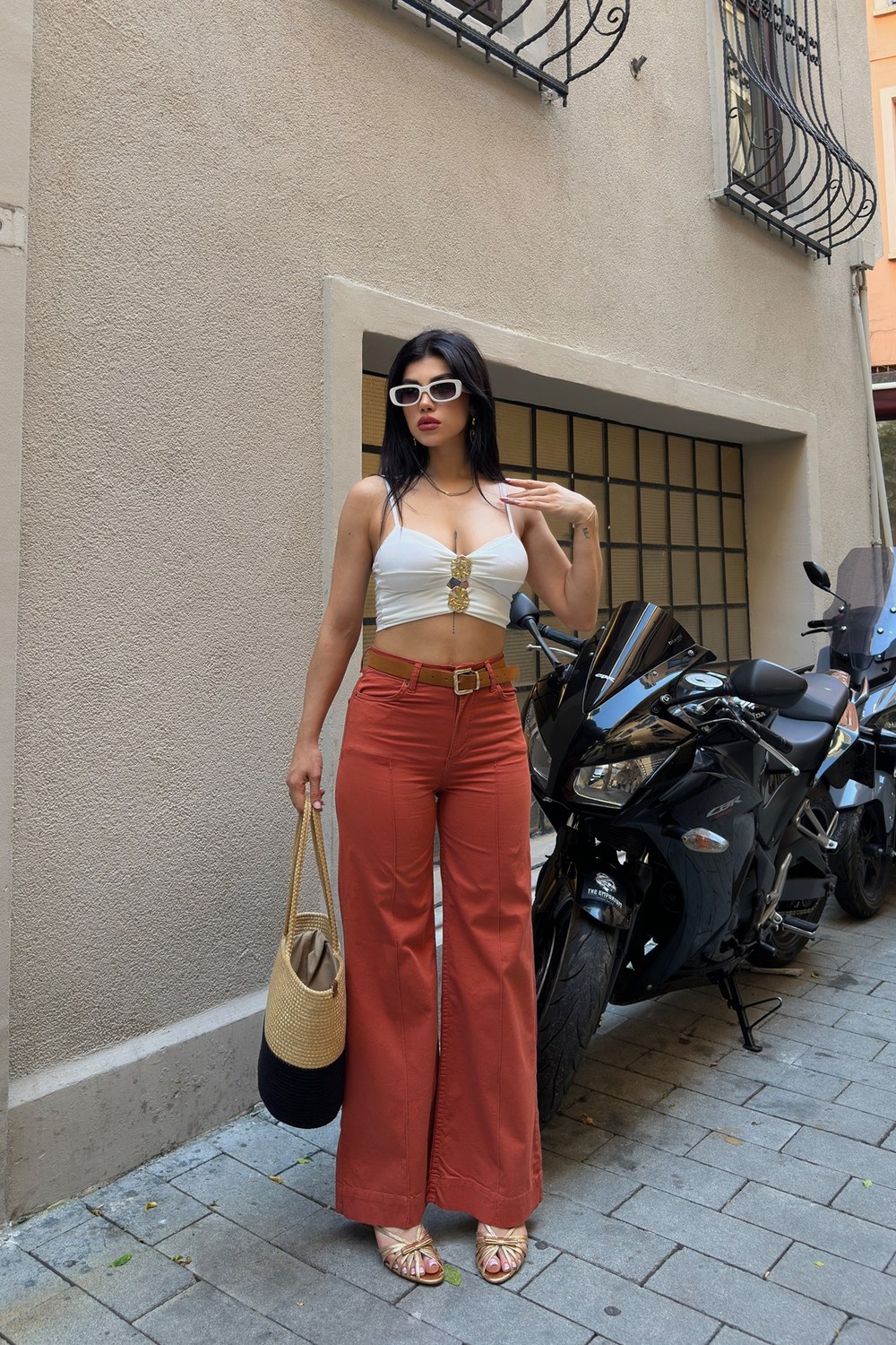 Çımalı Kot Pantolon 7207 Kiremit