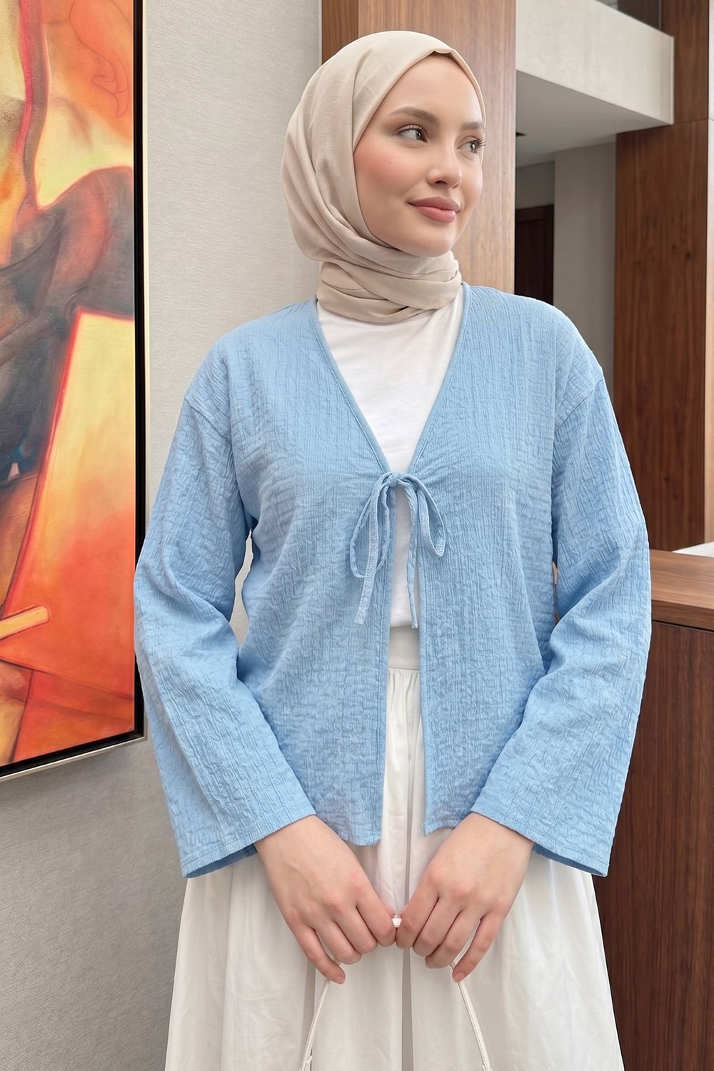 Bürümcük Kimono 2360 - Mavi