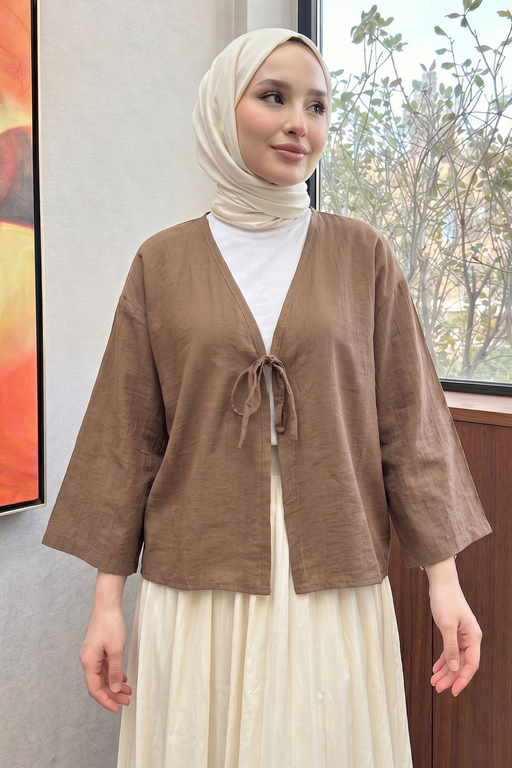 Lora Kimono 2351 - Camel
