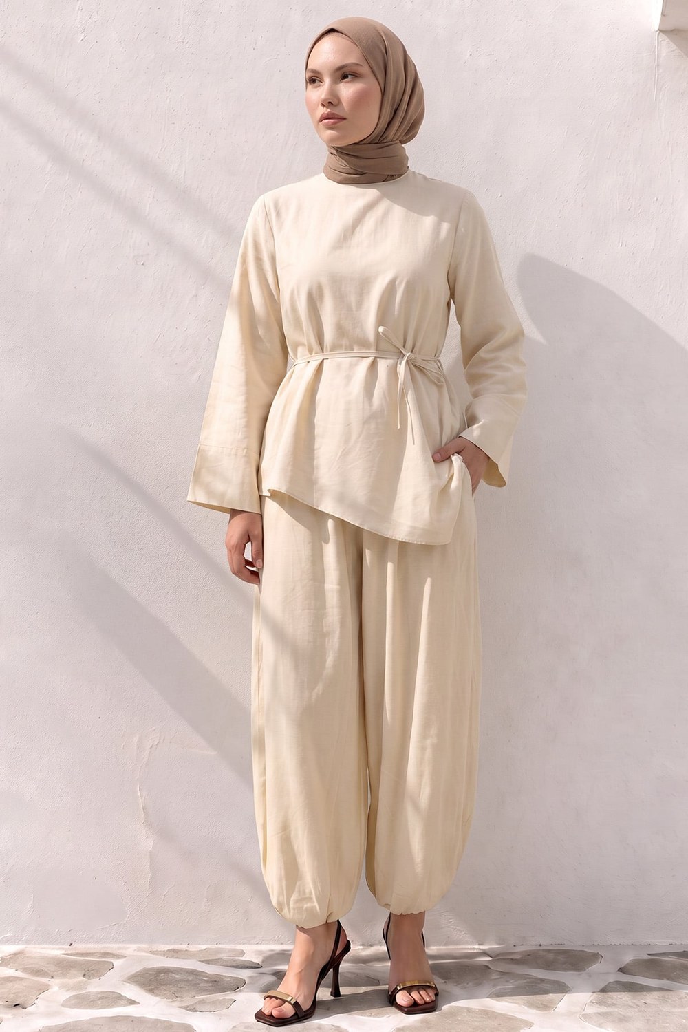 Asimetrik Vual Takım Y0161 - Taş